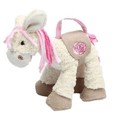 Sweety Toys 10141 peluche borsa asino rosa, borsetta per bambini