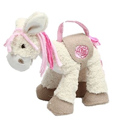 Sweety Toys 10141 peluche borsa asino rosa, borsetta per bambini