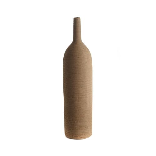 TANGA-VASE BOUTEILLE CERAMI-OCRE