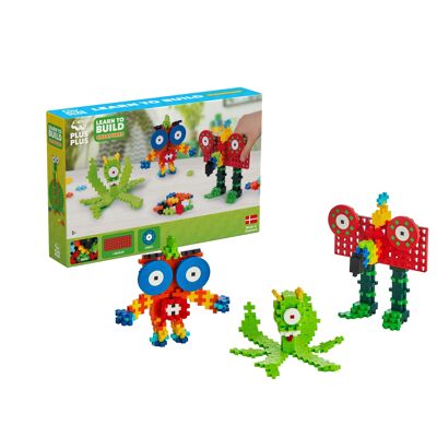 Creatures discovery kit 240 Pcs - children's construction game - PLUS PLUS