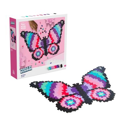 Butterfly Puzzle 800 Pcs - Children's construction game PLUS MORE