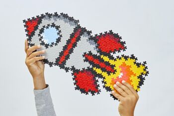 Puzzle Fusée 500 Pcs - jeu de construction enfant - PLUS PLUS 5