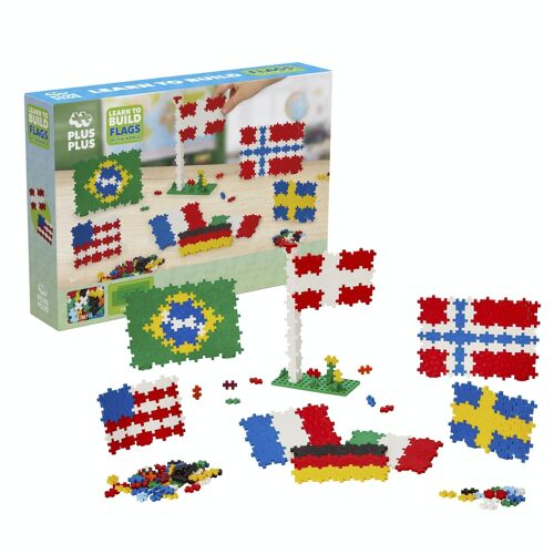 Buy wholesale Discovery kit Flags of the world - 700 Pcs - children's  construction game - PLUS PLUS