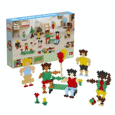 Kit descubrimiento Habitantes del mundo 275 Pcs - juego de construcción infantil - PLUS PLUS