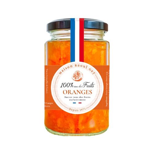 Orange 100% Fruits - Maison Raoul Gey - 270g