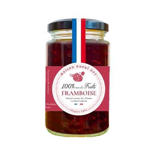Framboise 100% Fruits - Maison Raoul Gey - 270g