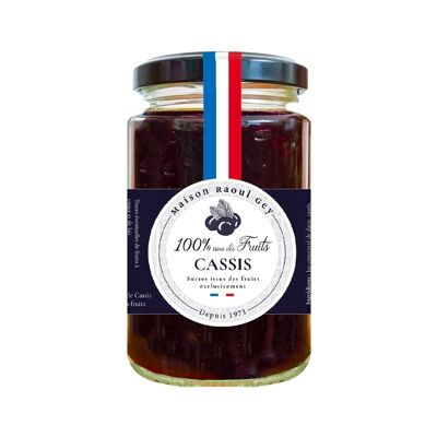 Cassis 100% Fruits - Maison Raoul Gey - 270g