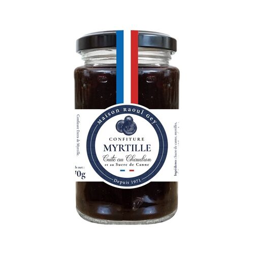 Confiture de Myrtille - Maison Raoul Gey - 280g