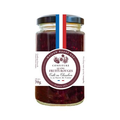 Mermelada de 4 Frutos Rojos - Maison Raoul Gey - 280g