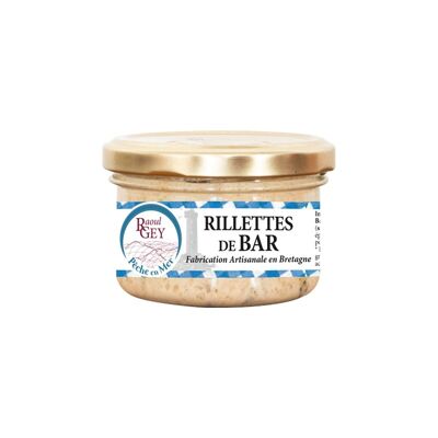 Sea bass rillettes - Raoul Gey - 90g