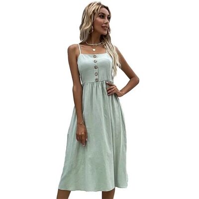 Women's summer dresses in 5 different colors | sleeveless | in sizes S-XL