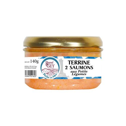 Terrine Aux 2 Saumons - Raoul Gey - 140g