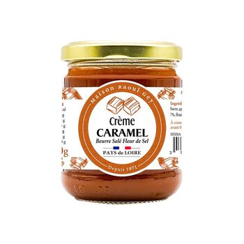 Creme De Caramel Au Beurre Sale - Maison Raoul Gey - 250g