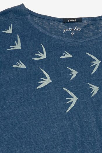 Vol d'oiseau bleu scandinave 3