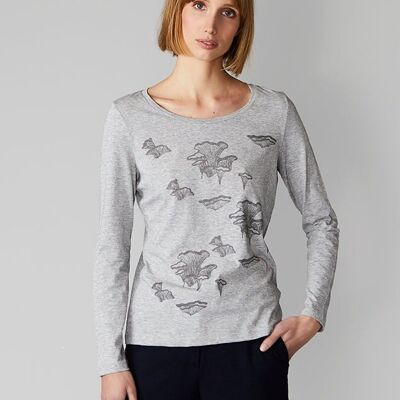 Elfenbankje Heather Grey