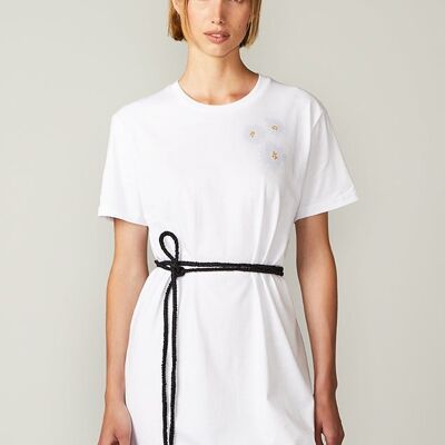 Robe Marguerites Blanc