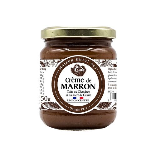 Creme De Marron - Maison Raoul Gey - 250g