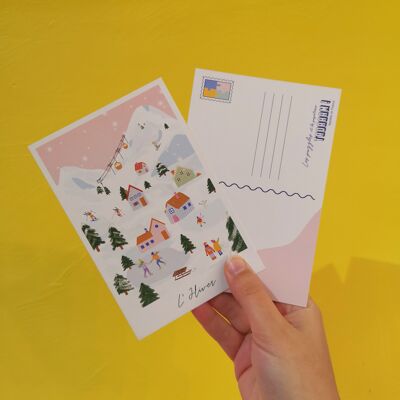 Carte postale L'Hiver