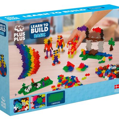 Kit scoperta di 600 pezzi - gioco di costruzioni per bambini - PLUS PLUS