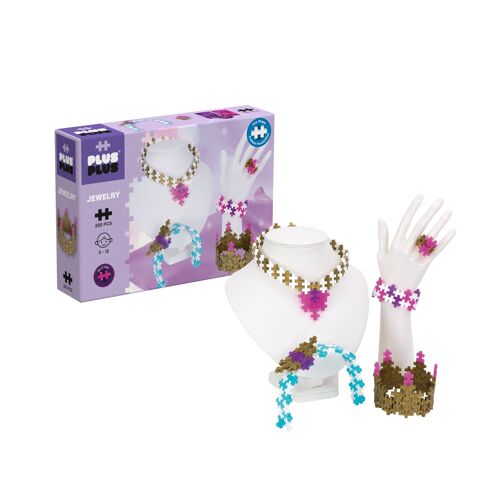 Bijoux & paillettes 220 Pcs - jeu de construction enfant - PLUS PLUS