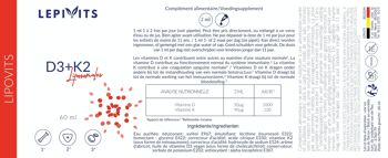 Liposomes D3+K2 VEGAN 2