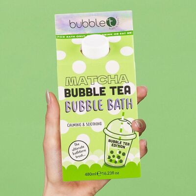 Bubble Tea Matcha Schaumbad (480ml)