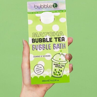 Bubble Tea Matcha Bubble Bath (480ml)