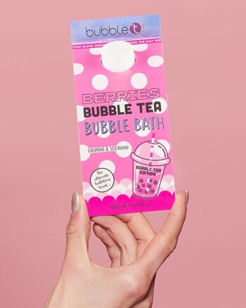 Bubble Tea Bain Moussant Framboise (480ml) 1