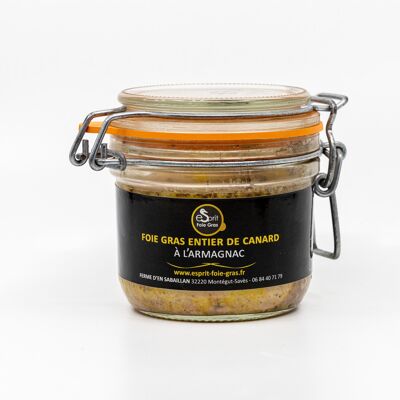 Foie gras d'anatra intero con Armagnac - 180 gr