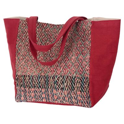 Sac fourre-tout rouge