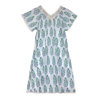 PAISLEY SLEEVE NIGHTDRESS