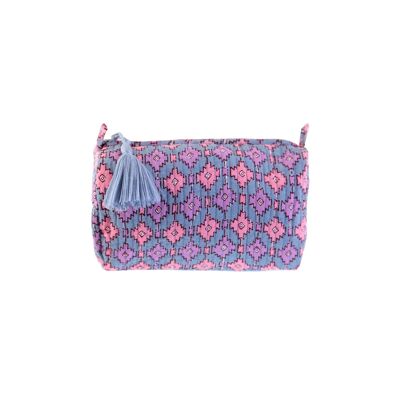 Medium mauve toiletry bag