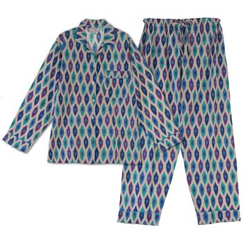 Pyjama Ikat Bleu 1