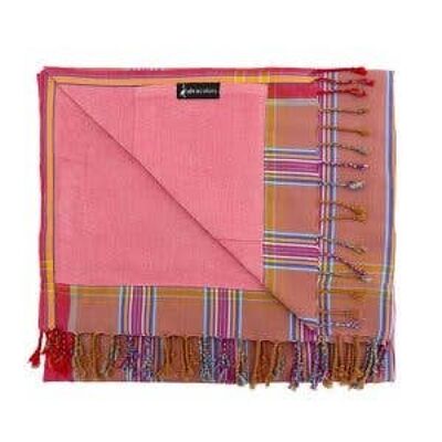 Striped pareo towel