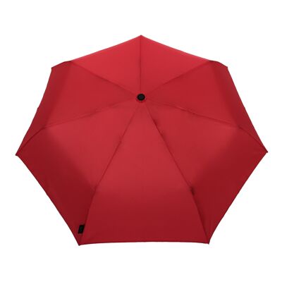 Petit Parapluie Rouge Framboise Compact Automatique