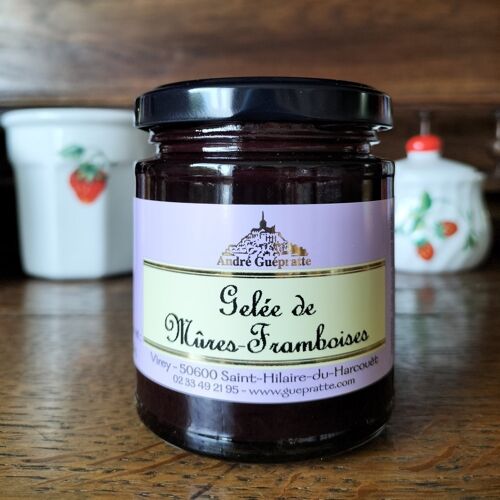 Gelées de Mûres et Framboises 210g