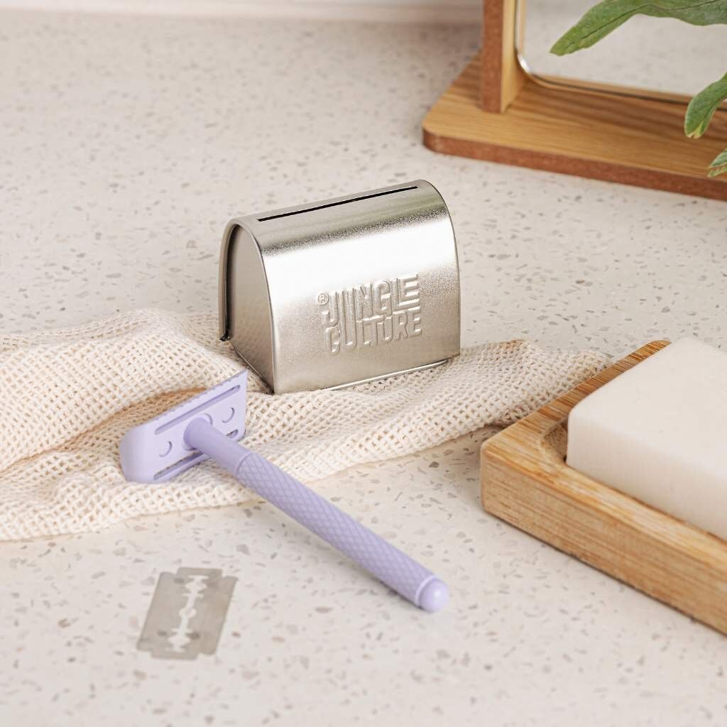 Safety Razors - Metal Reusable Razor - Includes 10x Razor Blades