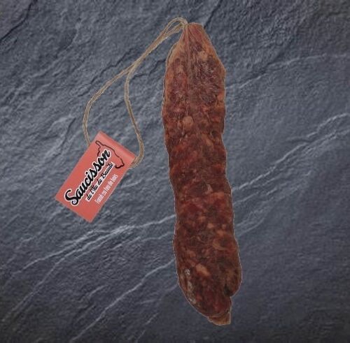 Pure Corsican smoked pork sausage