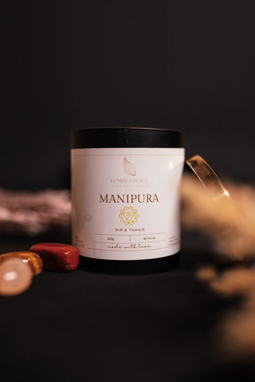 Bougie Chakra Manupura