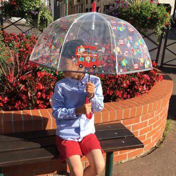 Paraguas Infantil Transparente Moda al Por Mayor