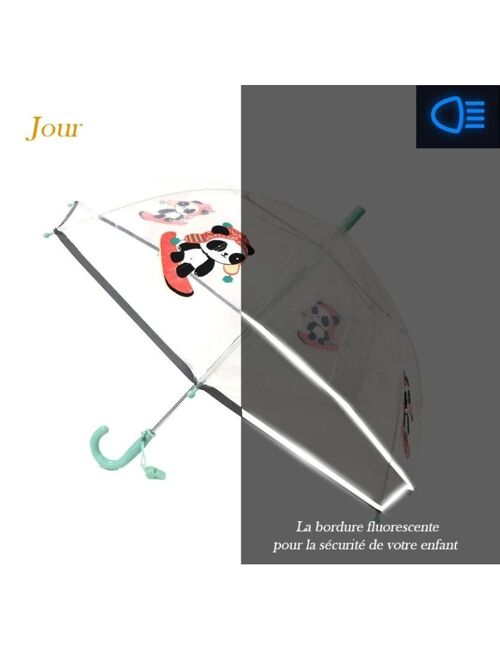 Parapluie Enfant Transparent Panda