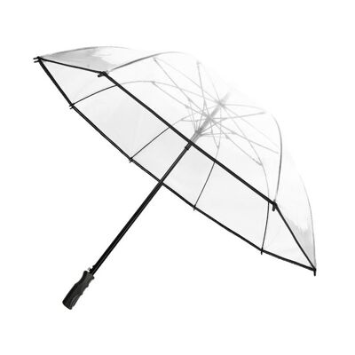 Transparent Black Golf Umbrella