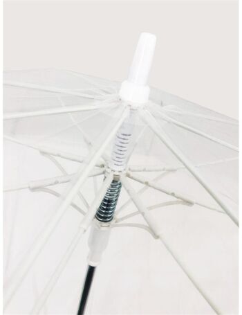 Parapluie de Golf Transparent Blanc - Mariage 6