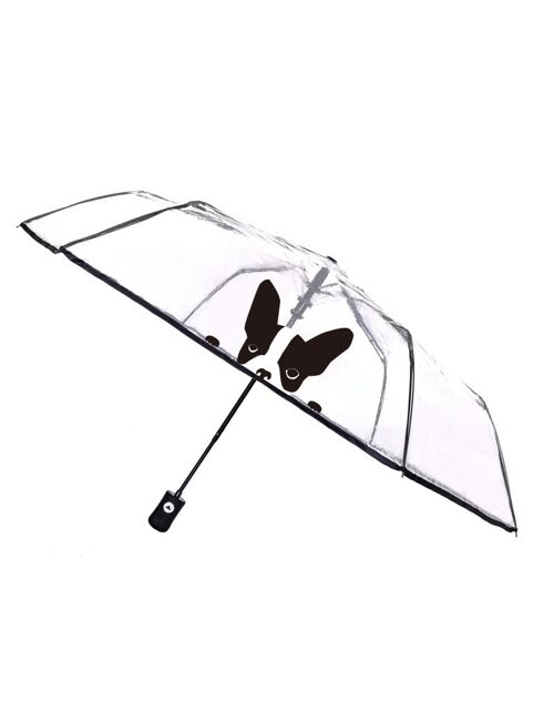 SMATI Parapluie Transparent Pliable Chien