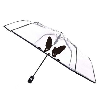 SMATI Dog Foldable Transparent Umbrella