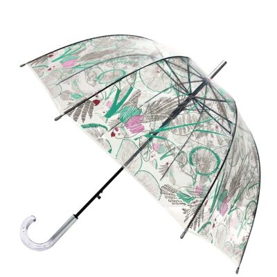 Ombrello trasparente della foresta pluviale
