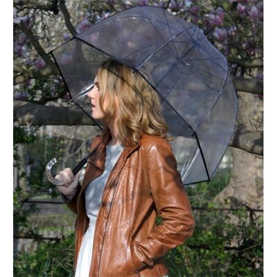 Parapluie Long Cloche Transparent