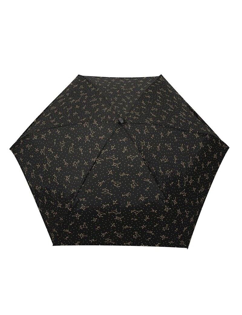 Mini Parapluie Solide Constellation Dorée