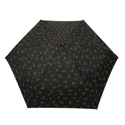 Mini Parapluie Solide Constellation Dorée