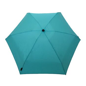 Mini Parapluie Automatique Solide Couleurs (Turquoise, Jaune et Orange) 3